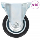 Vaste wielen 75 mm 16 stuks