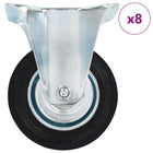 8 pcs Wheels fixed 100 mm