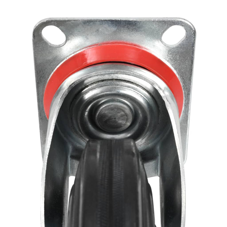 8 st Zwenkwielen 200 mm