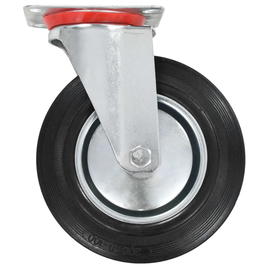 32 st Zwenkwielen 200 mm