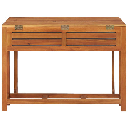 Tuintafel met plantenbak en 2 bistrostoelen massief acaciahout