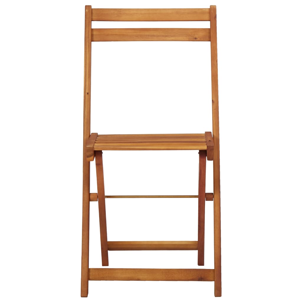 Tuintafel met plantenbak en 2 bistrostoelen massief acaciahout