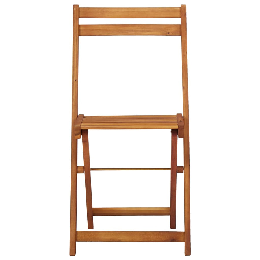 Tuintafel met plantenbak en 2 bistrostoelen massief acaciahout