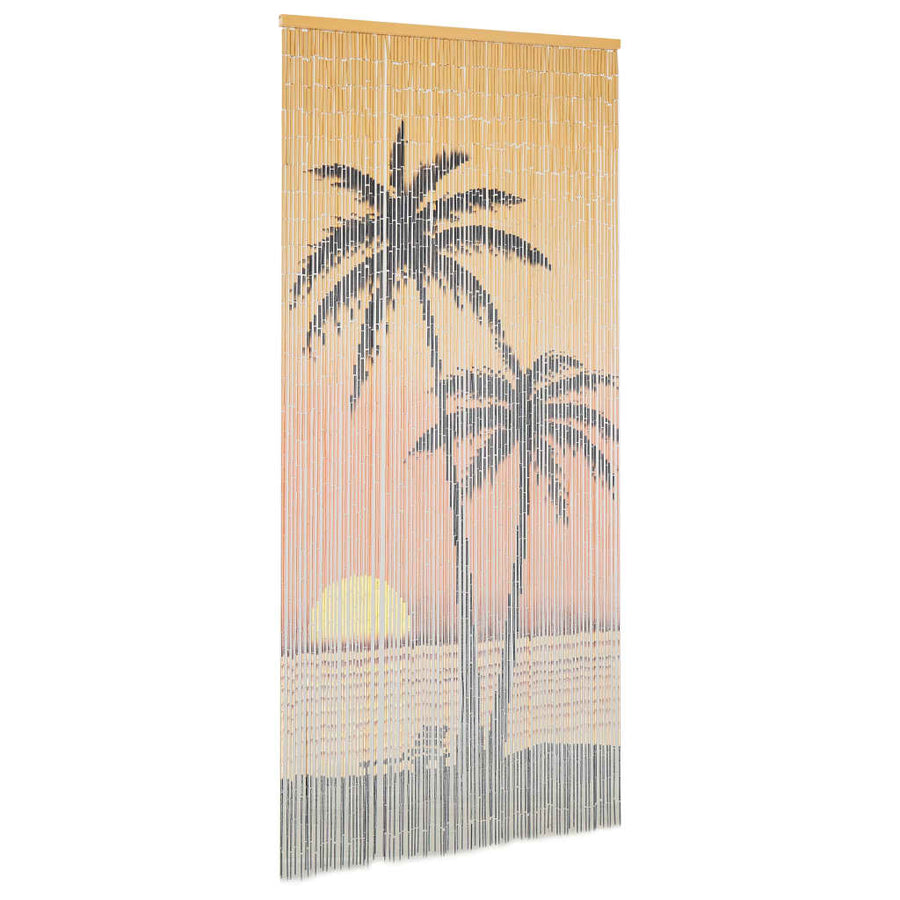 Vliegengordijn 90X200 Cm Bamboe Palmboom