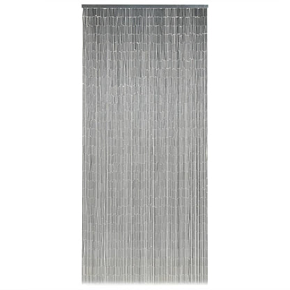 Vliegengordijn 90X200 Cm Bamboe Grijs