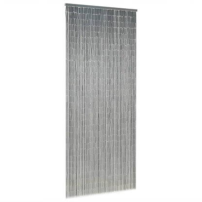 Vliegengordijn 90X200 Cm Bamboe Grijs
