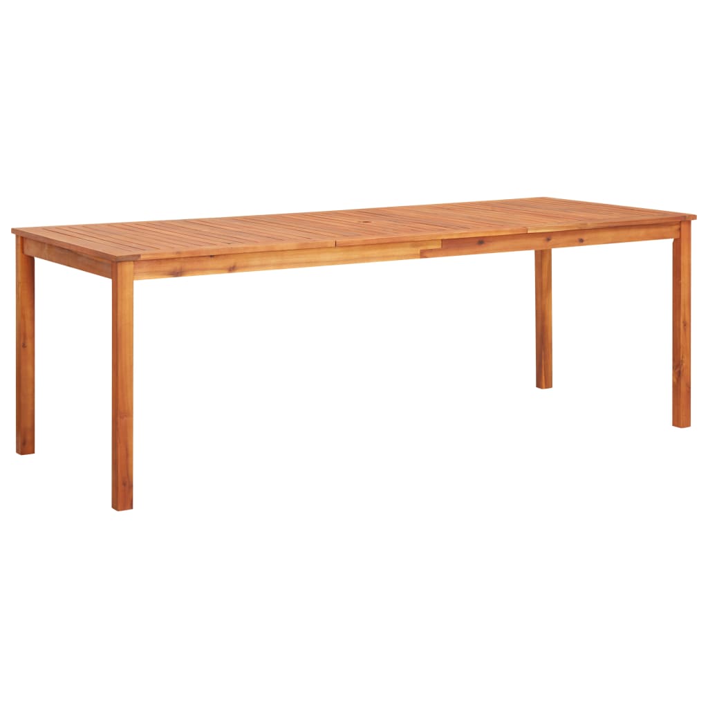 Tuintafel Massief Acaciahout 215 x 90 x 74 cm