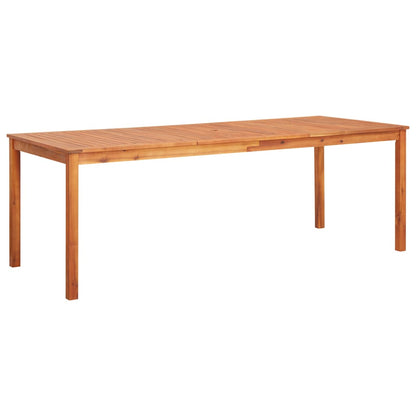 Tuintafel Massief Acaciahout 215 x 90 x 74 cm