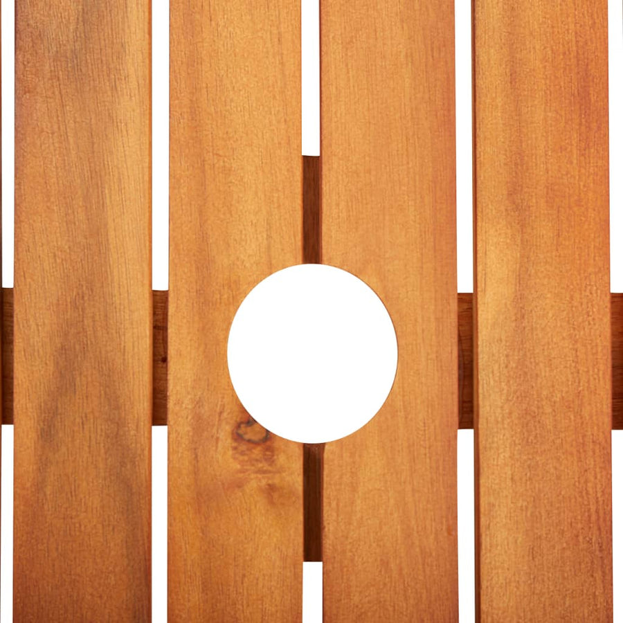 Tuintafel Massief Acaciahout 215 x 90 x 74 cm