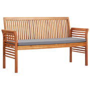 Tuinbank massief acaciahout 3-zits 150 cm