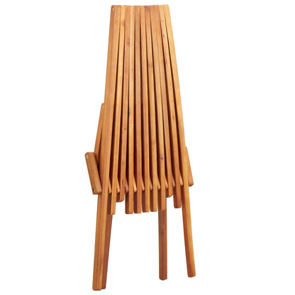 Loungestoel Inklapbaar Massief Acaciahout 1