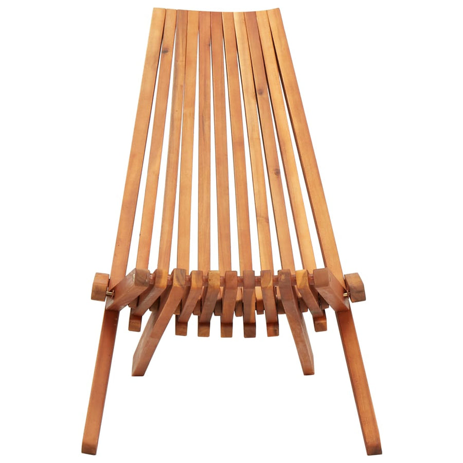 Loungestoelen Inklapbaar Massief Acaciahout 2
