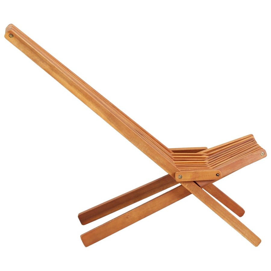 Loungestoelen Inklapbaar Massief Acaciahout 2
