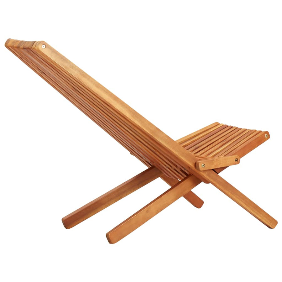 Loungestoelen Inklapbaar Massief Acaciahout 2