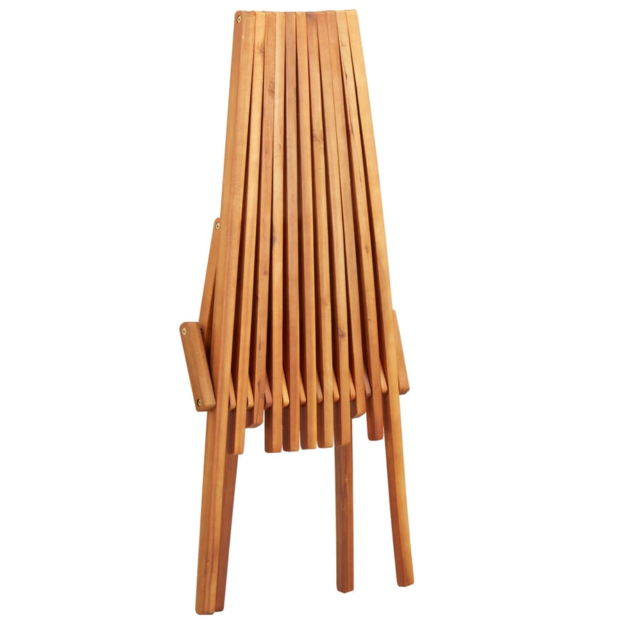 Loungestoelen Inklapbaar Massief Acaciahout 2