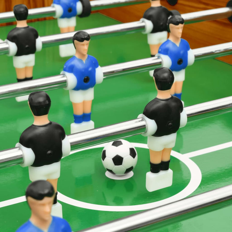 Voetbaltafel inklapbaar 121x61x80 cm Lichtbruin