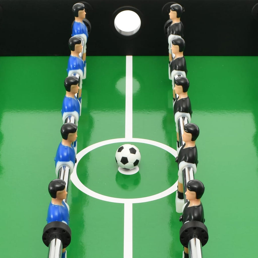 Multispeeltafel 15-in-1 121x61x82 cm zwart Zwart