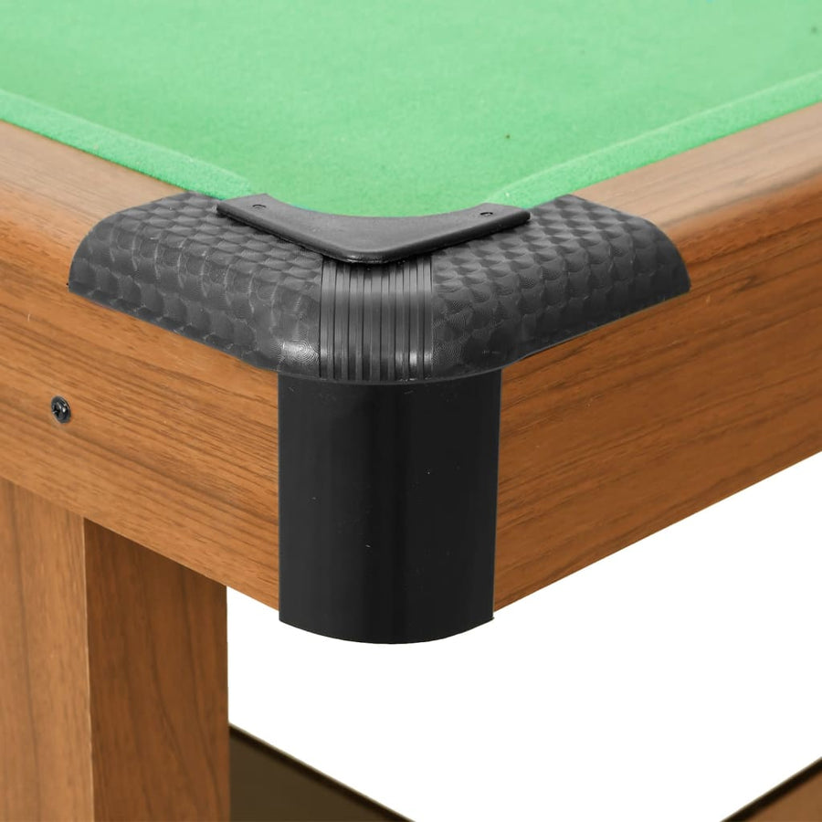 Biljarttafel 4 Feet 122X61X76 Cm Bruin