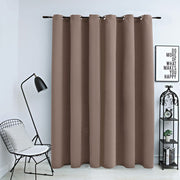Verduisterend gordijn 290x245 cm taupe