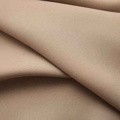 Gordijnen Verduisterend Met Haken 2 St 140 x 245 cm Taupe