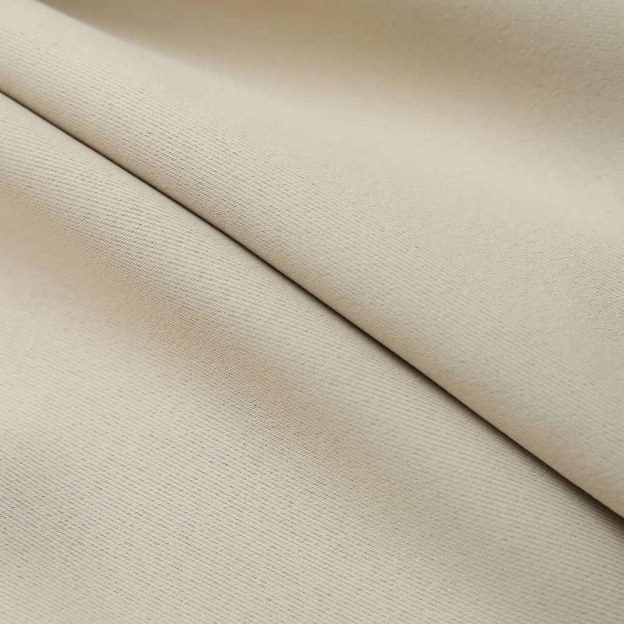 Gordijnen Verduisterend Met Haken 2 St 140 x 175 cm Beige