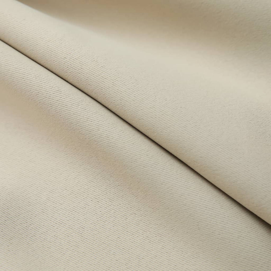Gordijnen Verduisterend Met Haken 2 St 140 x 225 cm Beige
