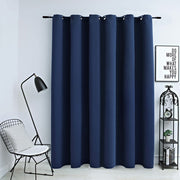Verduisterend gordijn 290x245 cm blauw