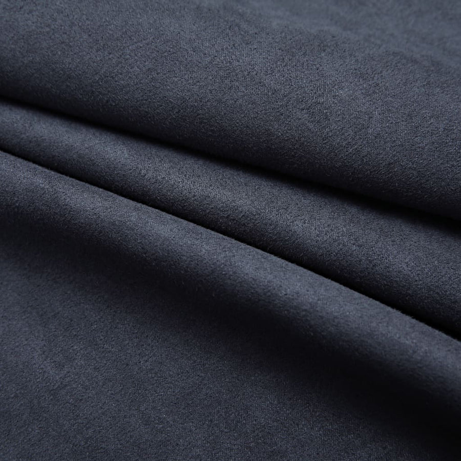 Gordijnen Verduisterend Met Ringen 2 St 1 140 x 245 cm Antraciet