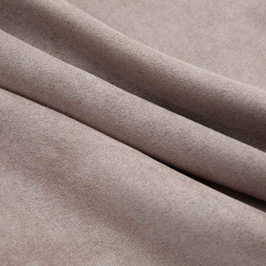 Gordijn Verduisterend Met Metalen Ringen 2 140 x 225 cm Taupe
