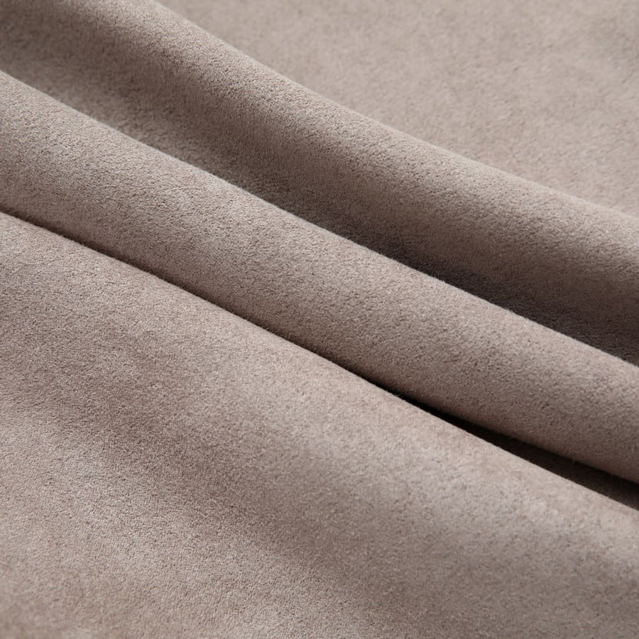 Gordijn Verduisterend Met Metalen Ringen 2 140 x 245 cm Taupe