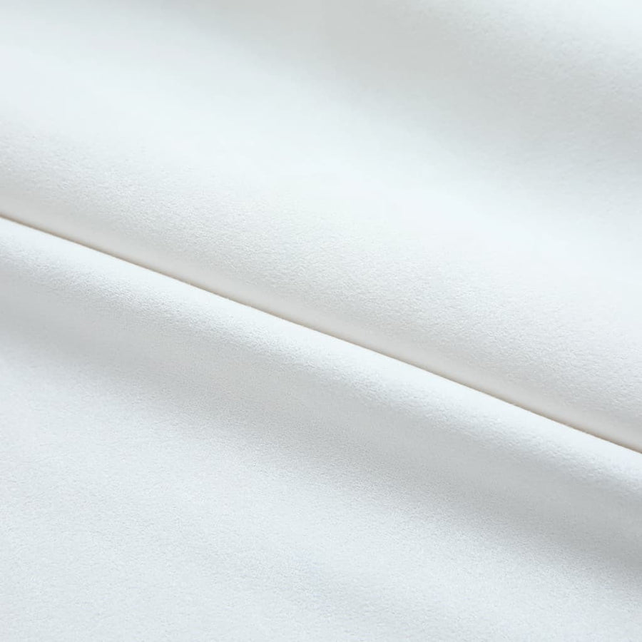 Gordijnen Verduisterend Met Haken 140 x 245 cm Gebroken wit