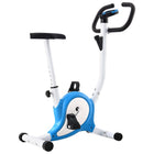Hometrainer bandweerstand blauw 64x41x101 cm
