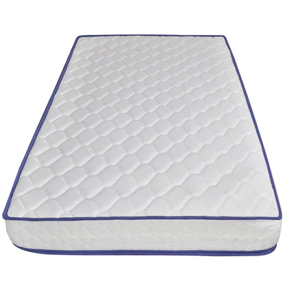 Bed met traagschuim matras fluweel zwart 180x200 cm