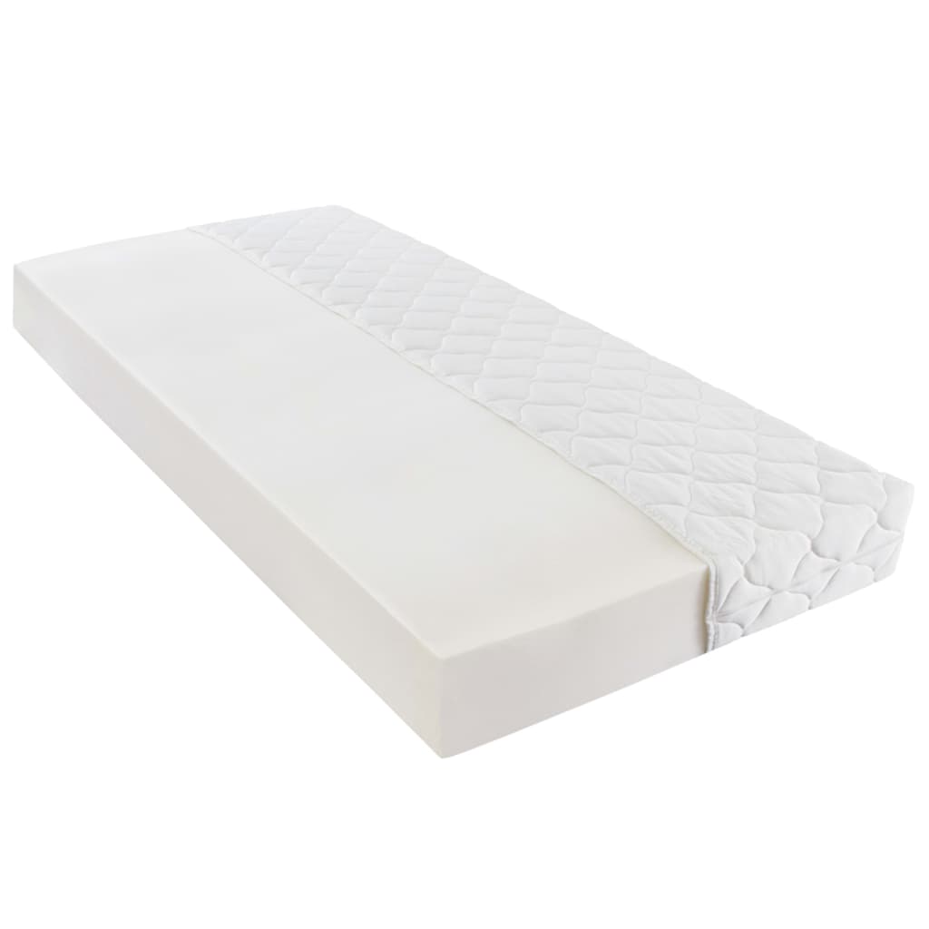 Bed met matras fluweel zwart 180x200 cm
