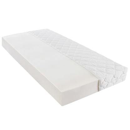 Bed met matras fluweel zwart 180x200 cm
