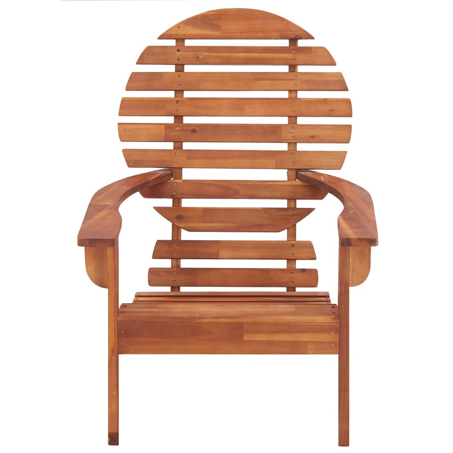 Stoel Adirondack Massief Acaciahout Bruin