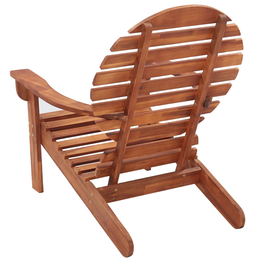 Stoel Adirondack Massief Acaciahout Bruin