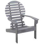 Adirondack stoel massief acaciahout grijs