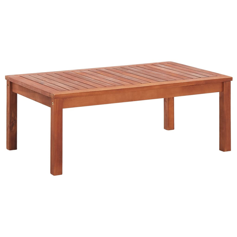 4-Delige Loungeset Massief Acaciahout