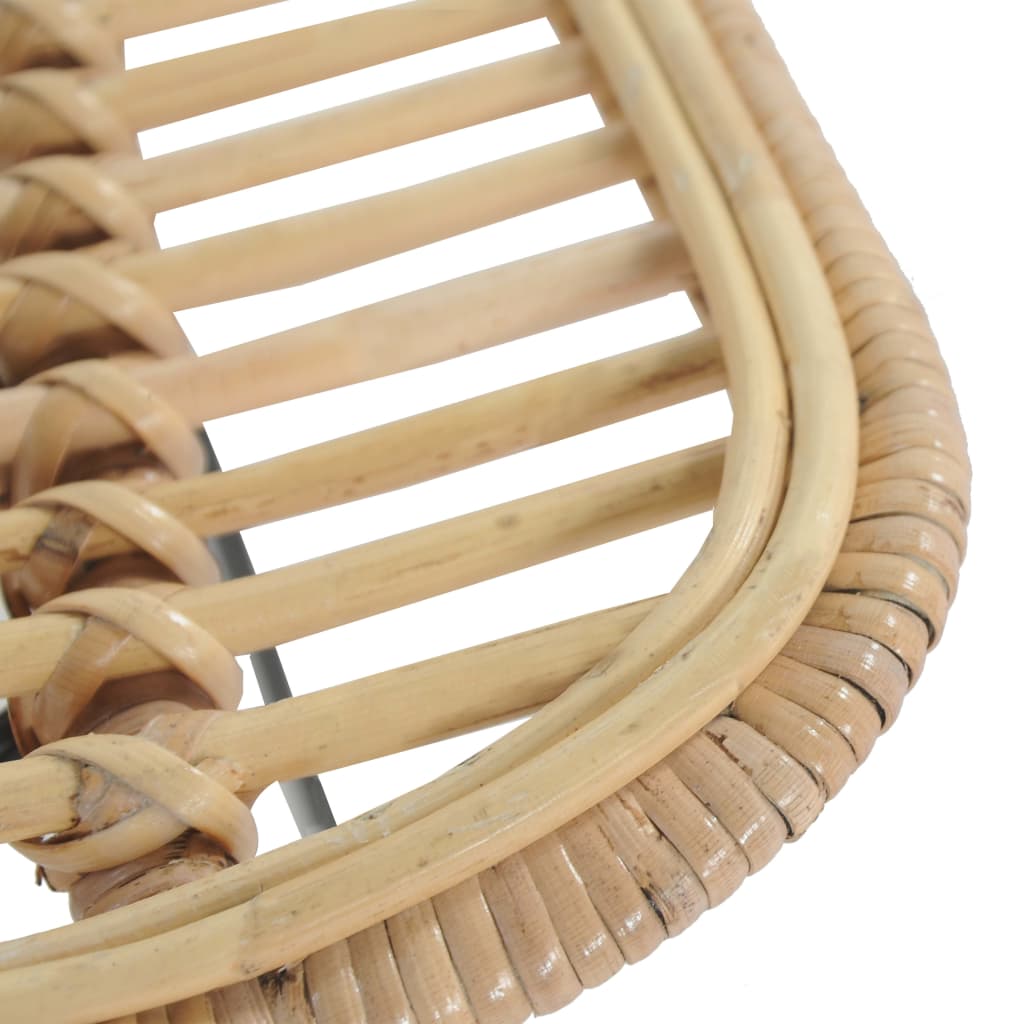Barstoelen Natuurlijk Rattan Bruin