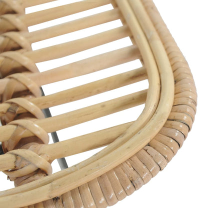Barstoelen Natuurlijk Rattan Bruin