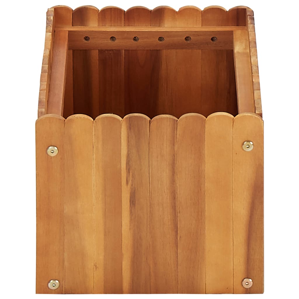 Plantenbak Verhoogd Massief Acaciahout 50 x 30 x 25 cm