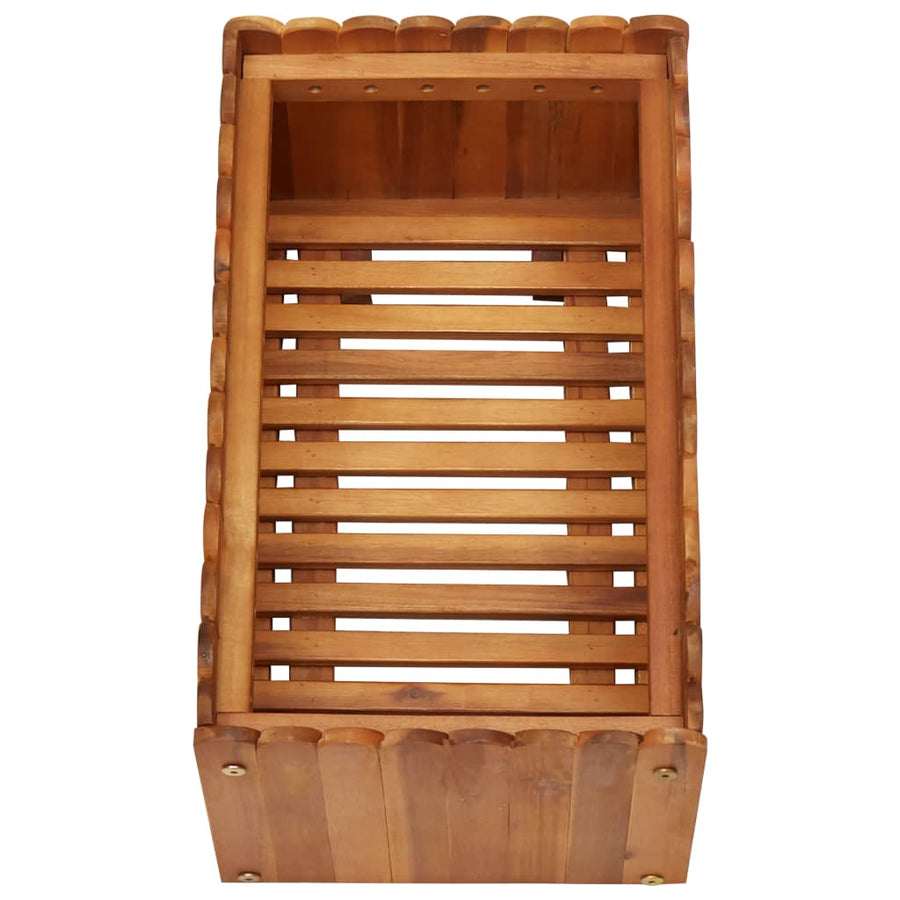 Plantenbak Verhoogd Massief Acaciahout 50 x 30 x 25 cm