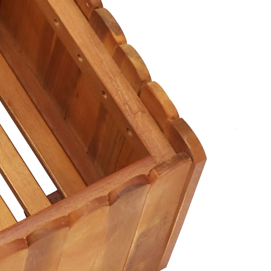 Plantenbak Verhoogd Massief Acaciahout 50 x 30 x 25 cm