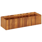 Raised Planter 100x30x25 cm Solid Acacia Wood