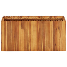 Plantenbak verhoogd 100x30x50 cm massief acaciahout