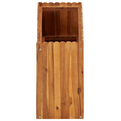 Plantenbak verhoogd 100x30x50 cm massief acaciahout