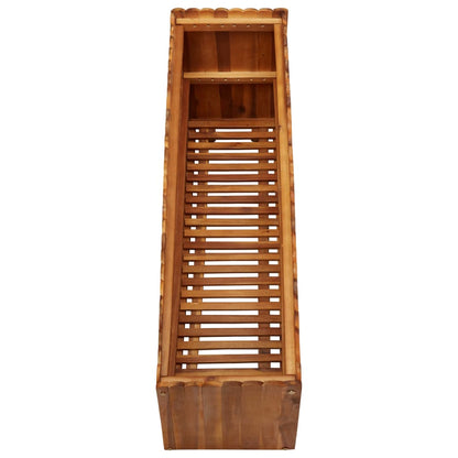 Plantenbak verhoogd 100x30x50 cm massief acaciahout