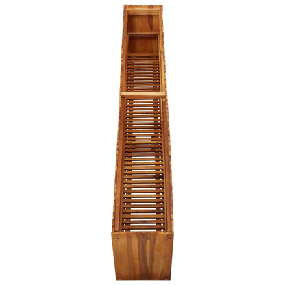 Plantenbak Verhoogd Massief Acaciahout 200 x 30 x 50 cm