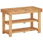 Shoe Rack 70X32X Solid Acacia Wood 70 cm